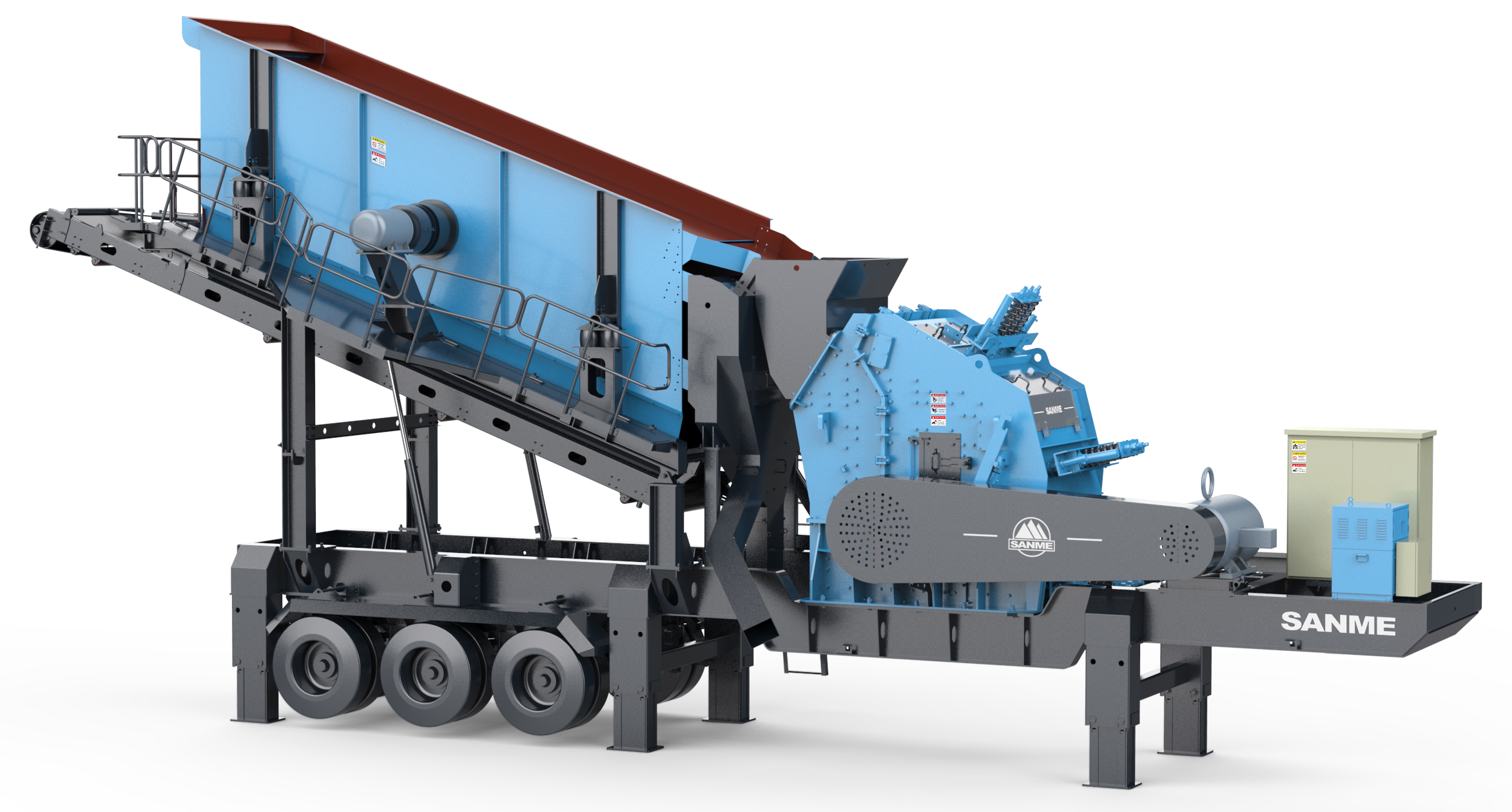 輪胎式移動破碎站和履帶式移動破碎站的差別在哪里？